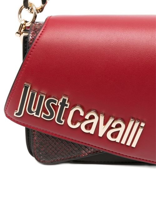 borsa donna a spalla rossa JUST CAVALLI | 79RA4BY1ZSD14U89